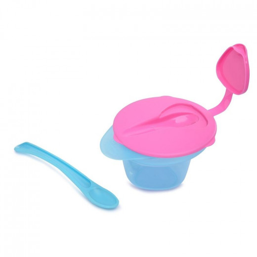 Tommee Tippee Explora Cool and Mash Bowl 4M+, Pink&Blue