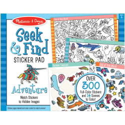 Melissa & Doug Seek & Find Sticker Pad - Adventure