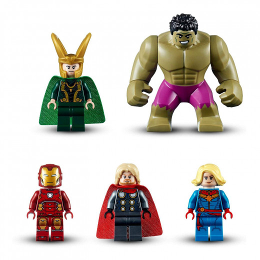 Lego Marvel Avengers Wrath Of Loki Set, Super Heroes Series With Iron Man & Hulk Figure