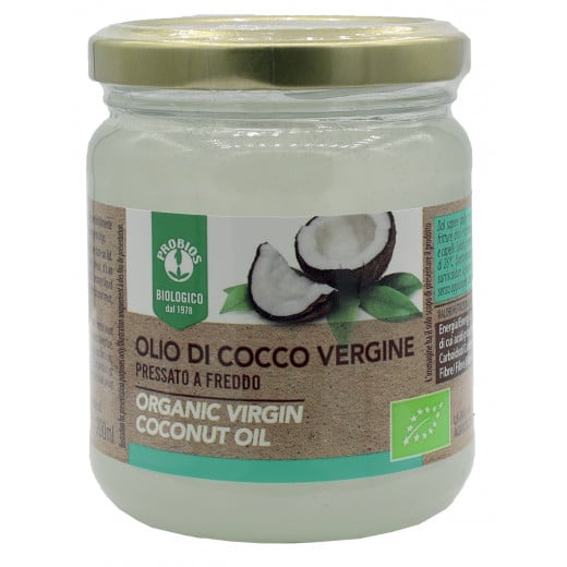 Probios Organic Cold Pressed Virgin Coconut Oil, 200 ml