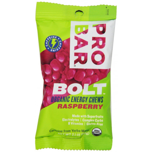 ProBar Bolt Organic Energy Chews - Raspberry - 6.35ml