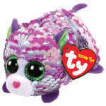 T&Y Ty Teeny Flippables Lilac - Sequin Purple cat 4"