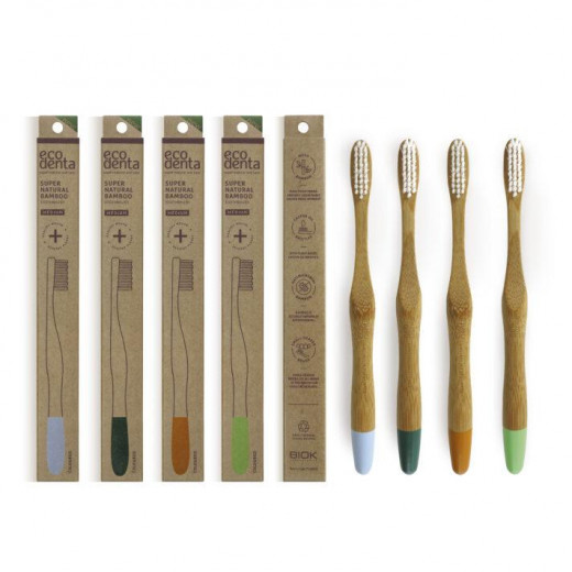 Ecodenta Bamboo Toothbrush Medium- Assortment