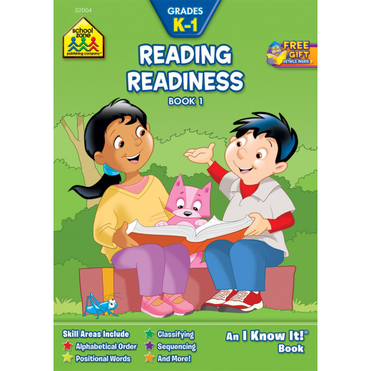 School Zone - Reading Readiness Workbook Bk 1 Grades K-1