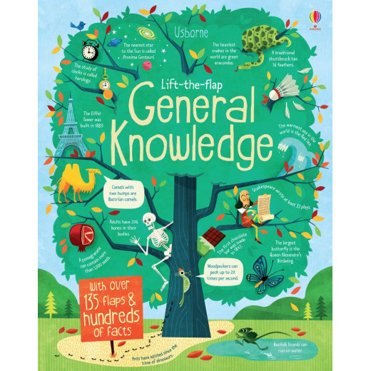 Usborne Hardcover, Lift-the-flap General Knowledge Hardcover