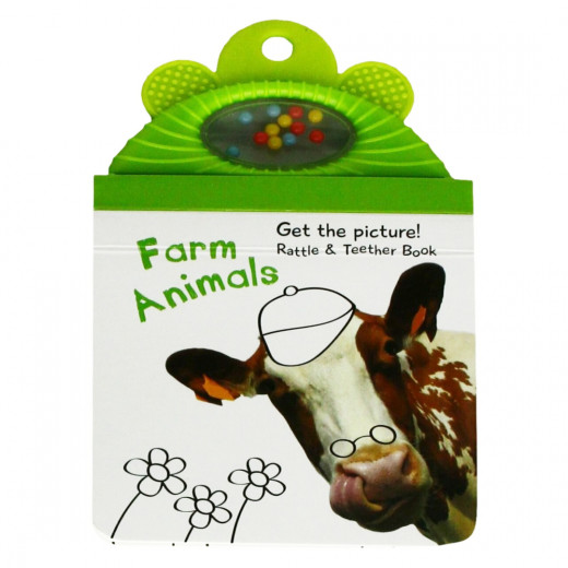 Yoyo Book, Baby Rattle Photo Book: Farm animals