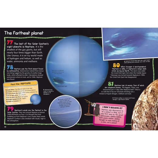 Miles Kelly - 100 Facts Solar System Pocket Edition