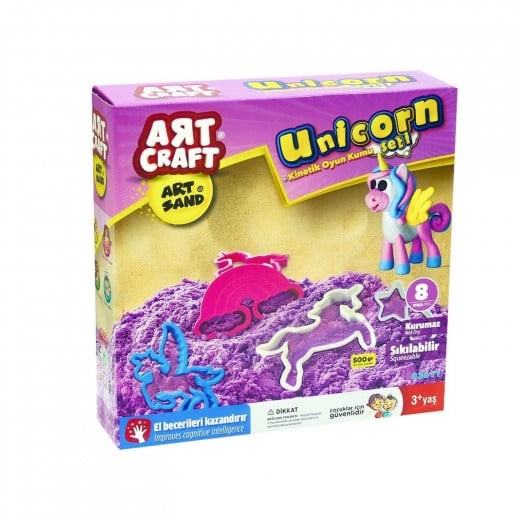 Art Craft Unicorn Modeling Play Sand Set 500 Gr