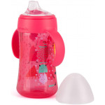 Suavinex Bottle Handles Non Spill Spout 270ml +4m Pink