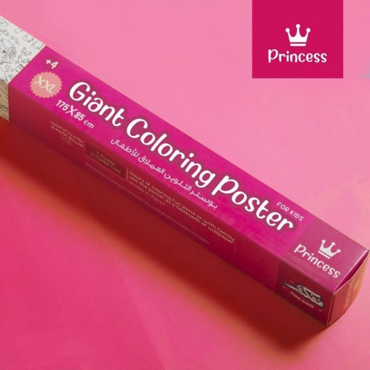 Giant Coloring Poster - Little Princess