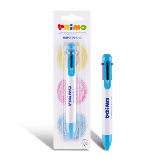 Primo, Ballpoint Pen Blister 6 Colors