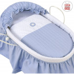 Cambrass Basket with Frills + Hood Une Pic Blue