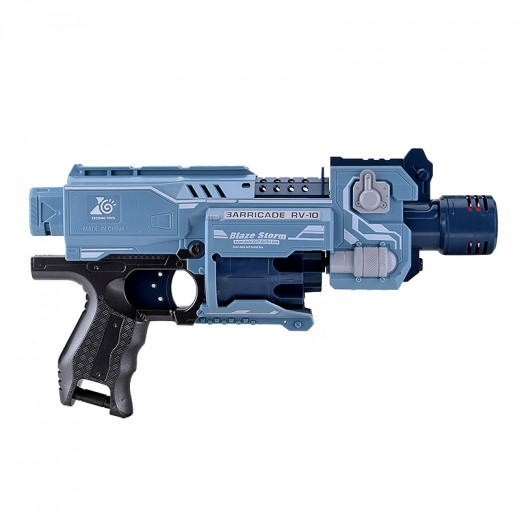Blaze Storm Battery Operated Shooting Game Gun Toy Soft Foam Bullet Gun