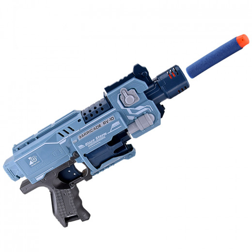 Blaze Storm Battery Operated Shooting Game Gun Toy Soft Foam Bullet Gun