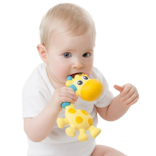 Playgro Squeak and Soothe Natural Teether