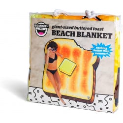 BigMouth Gigantic Toast Beach Blanket