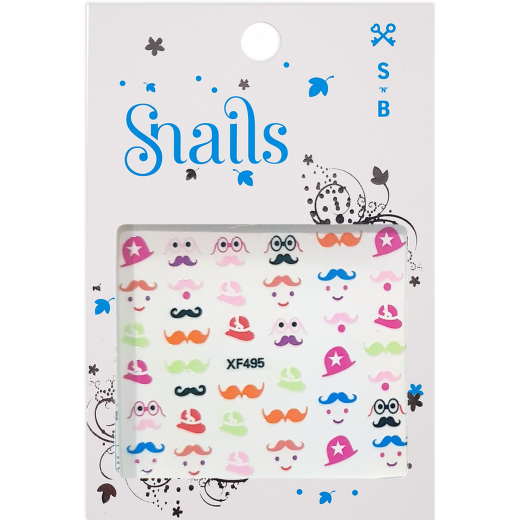 Snails  Nail Stickers Mrs Potato Head