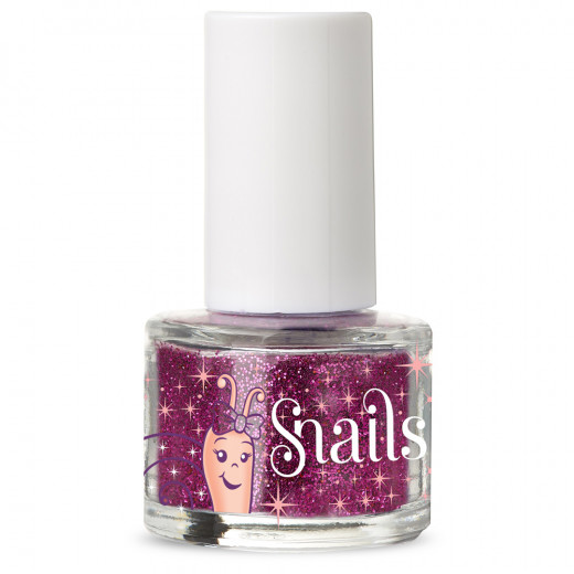 Snails Nail Glitter Purple Safe Manicure for Kids 7ml