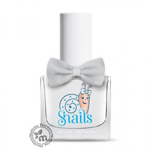 Snails Frost Queen Washable Safe Manicure for Kids ,White, 10.5ml