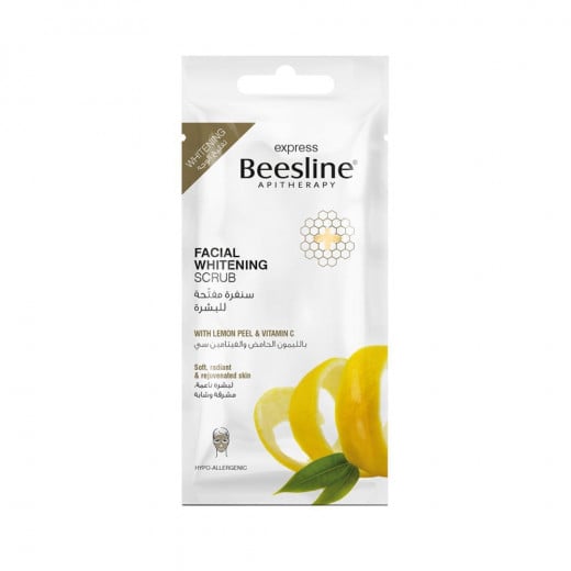 Beesline Whitening Scrub With Lemon Peel, 25 Ml