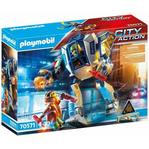 Playmobil City Action Police Special Operations Police Robot