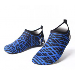 أحذية مائية للبالغين، تصميم خطوط زرقاء، قياس 40-41