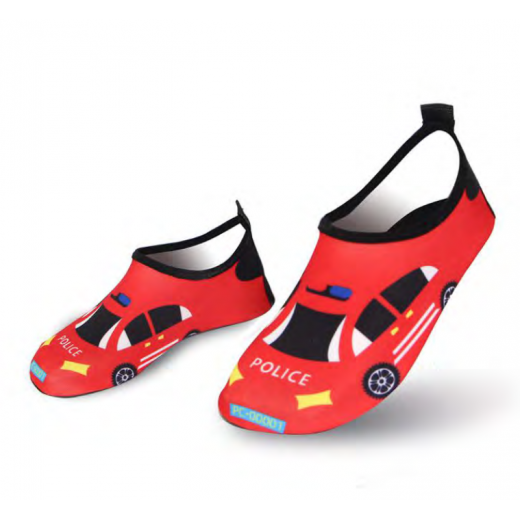 أحذية مائية، تصميم سيارة حمراء، قياس 30-31