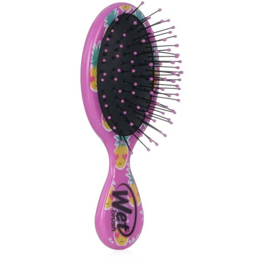 Wet Brush Mini Detangler Hair Brush, Pineapple Design