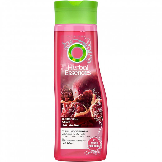 Herbal Essences Long Along Split End Protection Shampoo With Pomegranate Juice Extract, 400 Ml