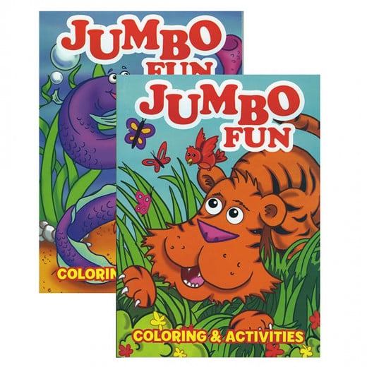 Bazic Jumbo Fun Coloring & Activity Book