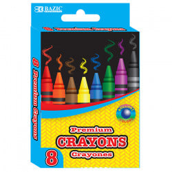 أقلام تلوين ذات عالية الجودة,  8 ألوان من  بازيك