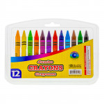 Bazic 12 Color Premium Jumbo Crayons