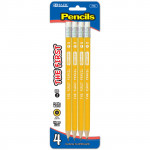 Bazic The First Jumbo Premium Yellow Pencil (4/pack)