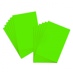 Bazic Fluorescent Green Poster Board ,(25/Box)