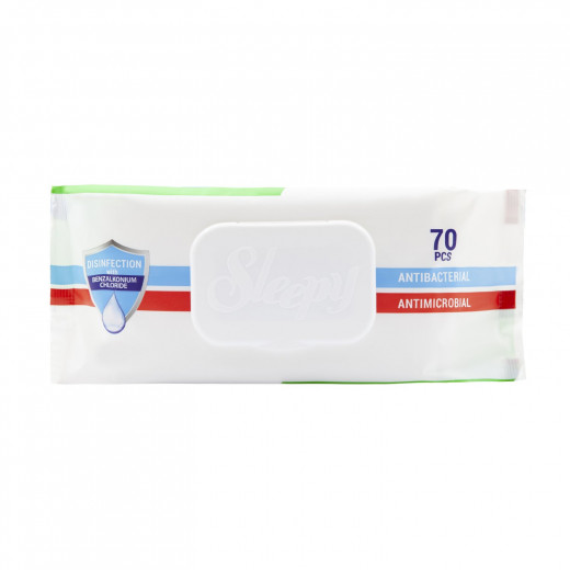 Sleepy Hygienic Refreshing Wet Wipes 70 Pieces, 1 Pack