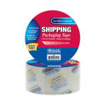 Bazic Super Clear Heavy Duty Packing Tape, 1 Pack