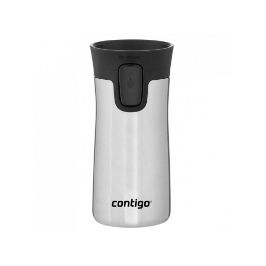 Contigo Autoseal Pinnacle Vacuum Insulated Stainless Steel Travel Mug 300 ml, Stainless Steel