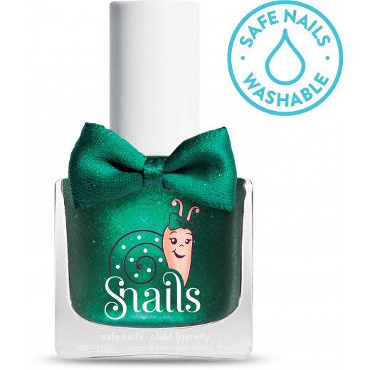 Snails Vernis soluble Top Coat Washable ,10.5ml, Green