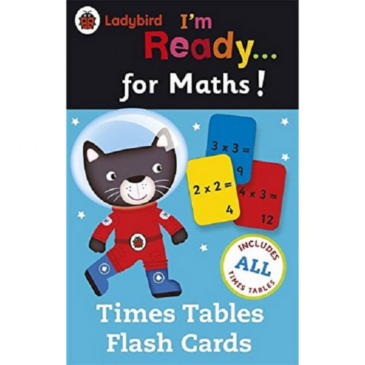 Penguin  ladybird I'm Ready for Maths Time Tables Flash Cards