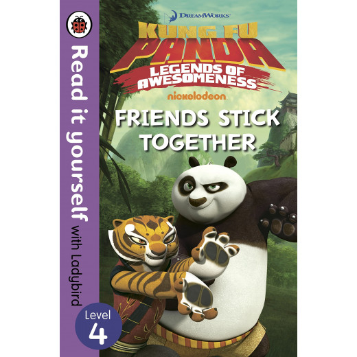Penguin Kung Fu Panda Friends Stick Together