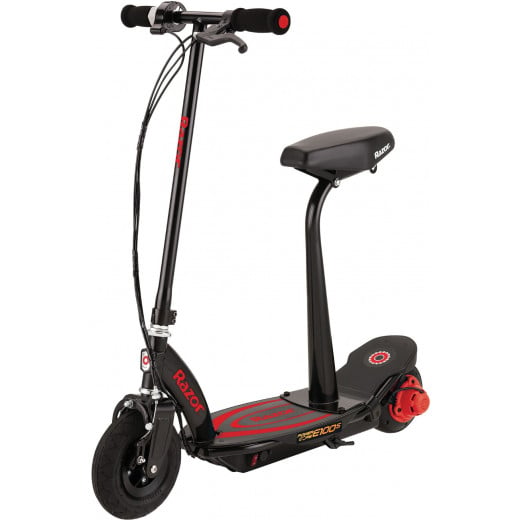 Razor Power Core E100S Electric Scooter Black and Red