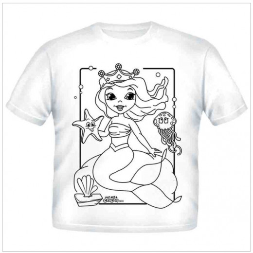 Just Add A Kid Mermaid Princess Ac 4T T-shirt