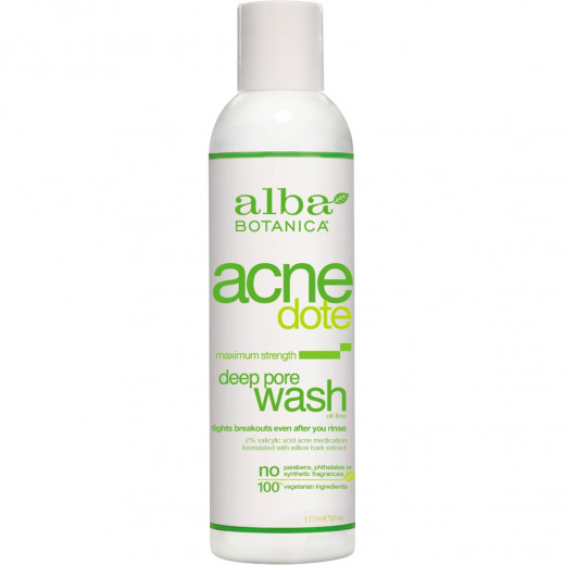 Alba Botanica Acne Dote Deep Pore Wash 177ml