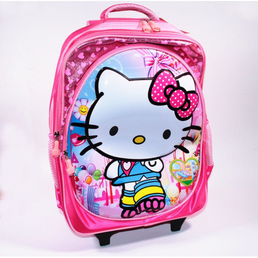 Rolling School Backpack, Hello Kitty, 43 cm