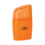 Serve Double Sharp Sharpener & Eraser - Orange