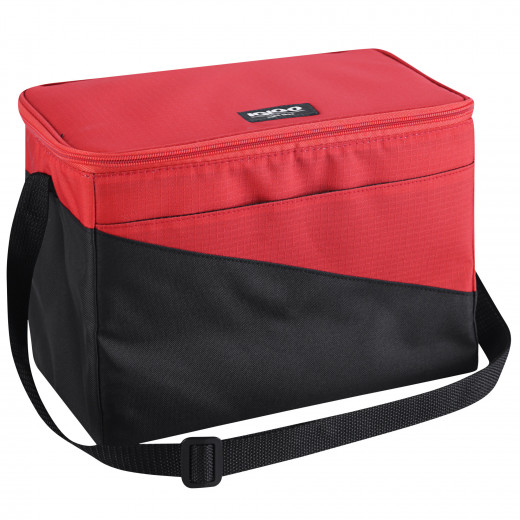 حقيبة تبريد رياضية صغيرة معزولة بتصميم ايجلو ، أحمر ، 5 لتر