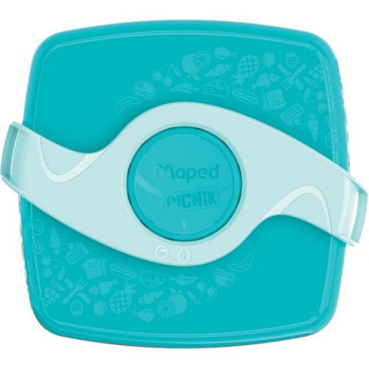 Maped Picnik Lunch Box, Turquoise, 1.4 L