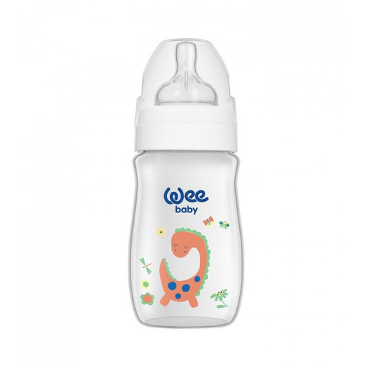 Wee Baby Classic Plus Wide Neck PP Bottle 250 ml, White