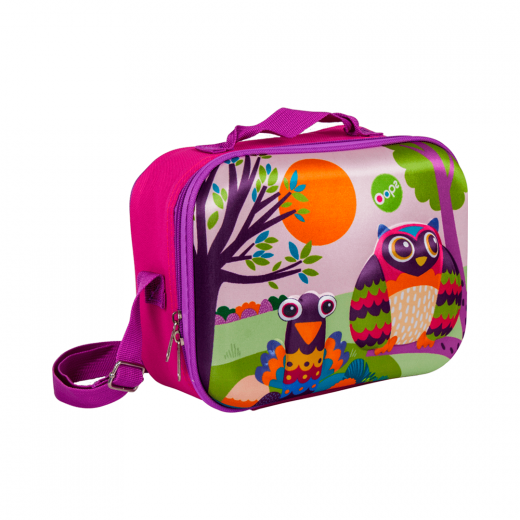 Oops Take Away Lunch Bag 3D for kids, Owl Design