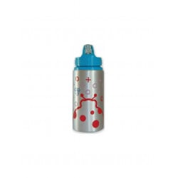 Oops Stainless Steel Water Bottles Shining Cup Lady Bug Design, 500 ml